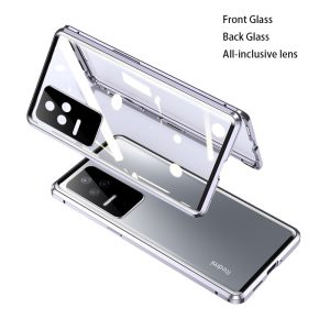 For Xiaomi  360 Full Cover Double Sided Tempered For K50 k50pro  Front And Back Glass Phone Case